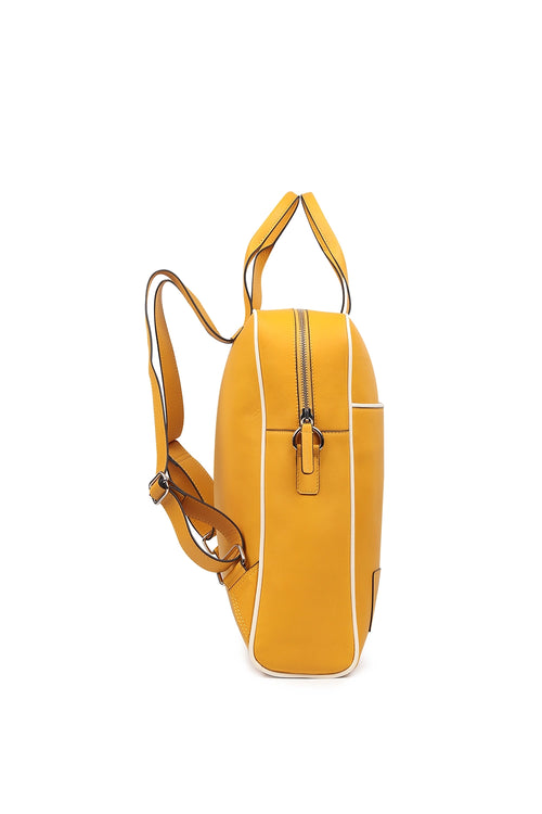 Lona Yellow Small Backpack