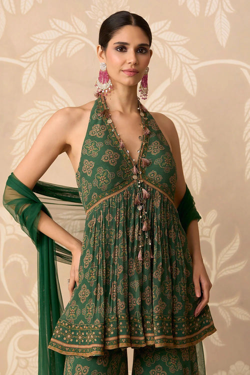 Sancha Peplum 
Garara Set