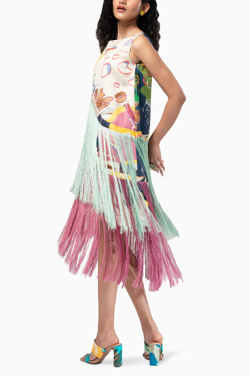 Milo Fringe Dress