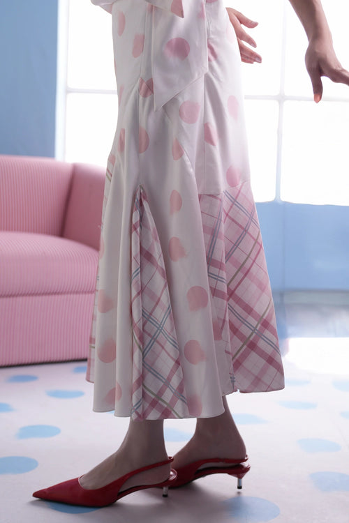 Charlotte Plaid Dot Co-ord Set