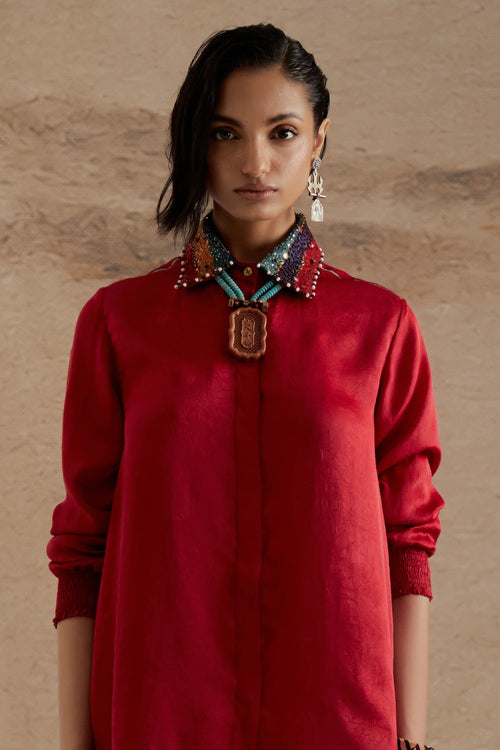 Sindoor Atri Straight Shirt Set