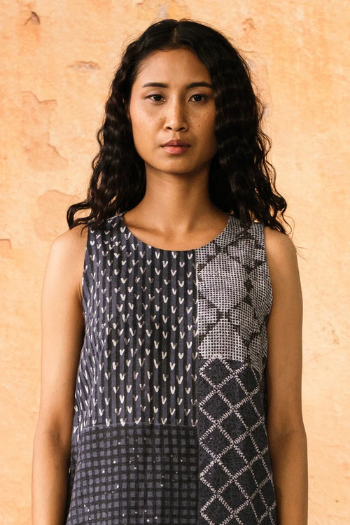 Stone Blue Amaya Tunic Pant Set