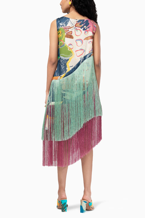 Milo Fringe Dress