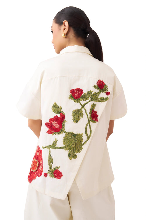 Blushing Poppy Shirt