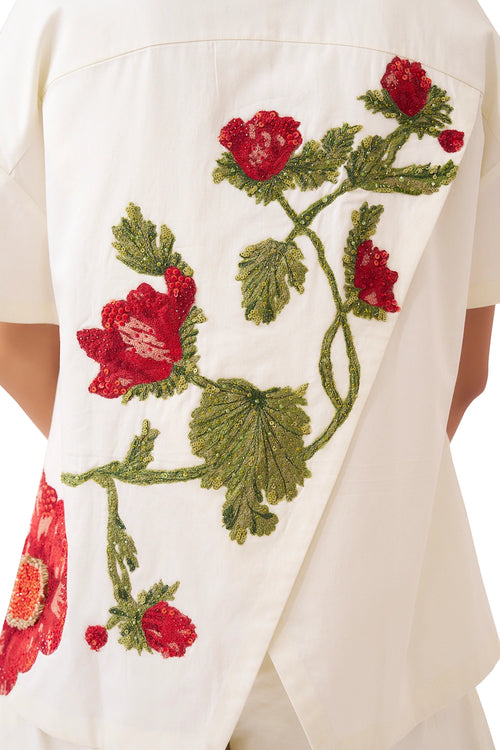 Blushing Poppy Shirt