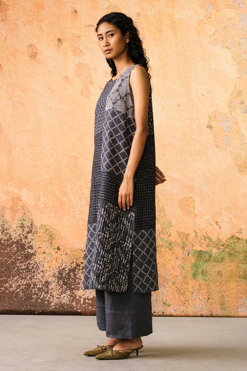 Stone Blue Amaya Tunic Pant Set