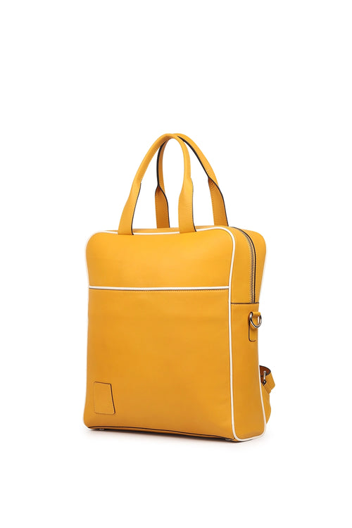 Lona Yellow Small Backpack
