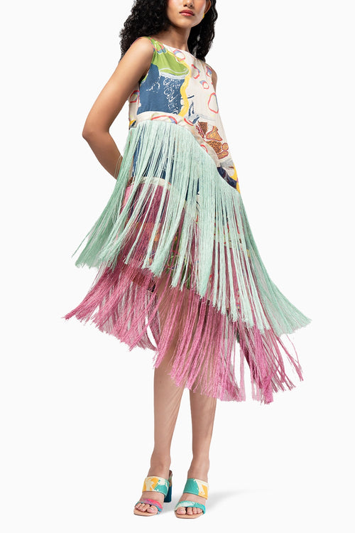 Milo Fringe Dress
