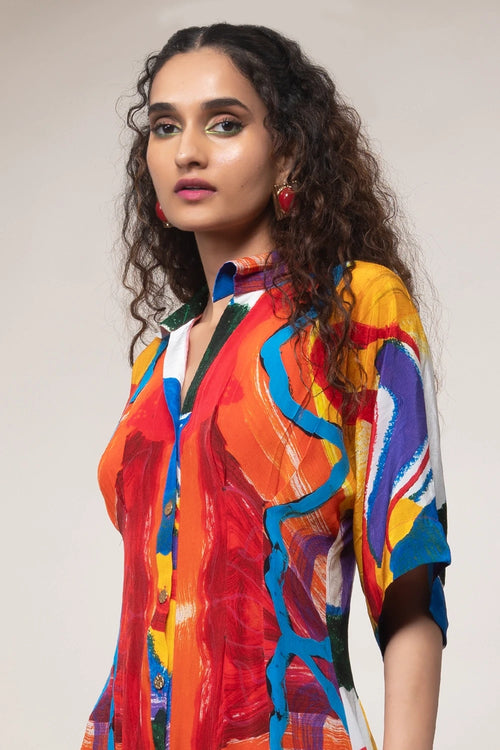 Ruel Kimono Dress