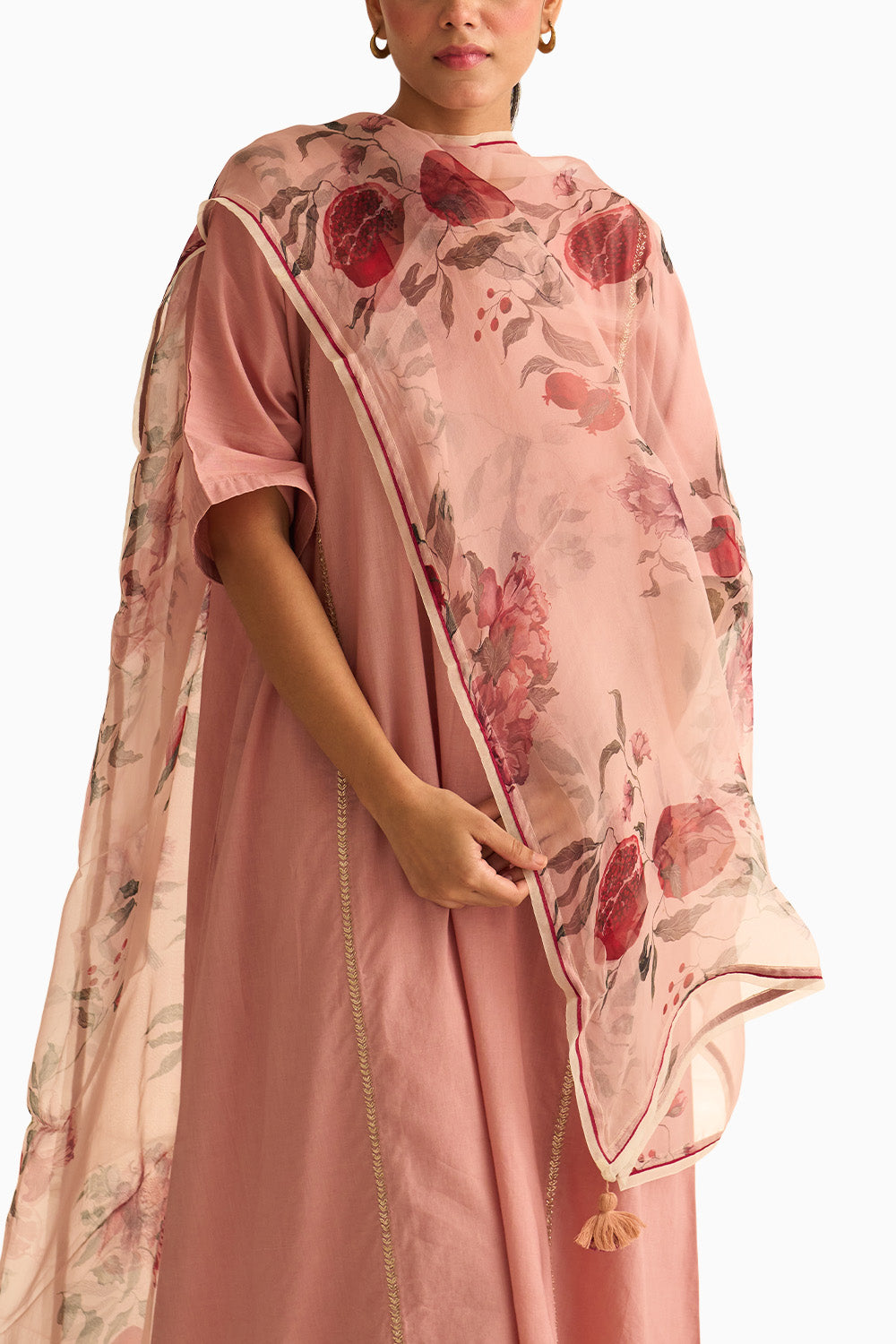 Bloome Old Rose Dupatta