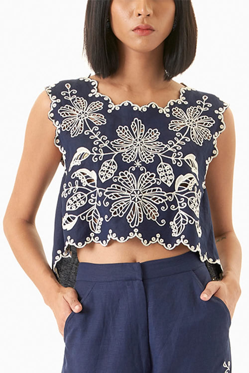 Blue Marlyn Short Shrug
