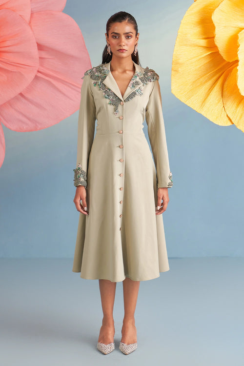 Almond Audrey Dress