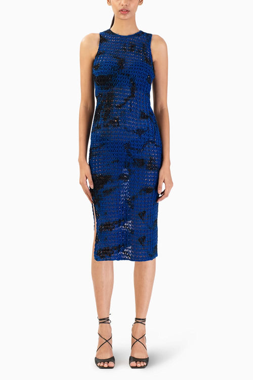 Midnight Mirage Contour Dress