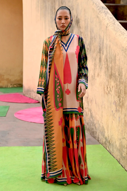 Kilim Multi Sharara Set