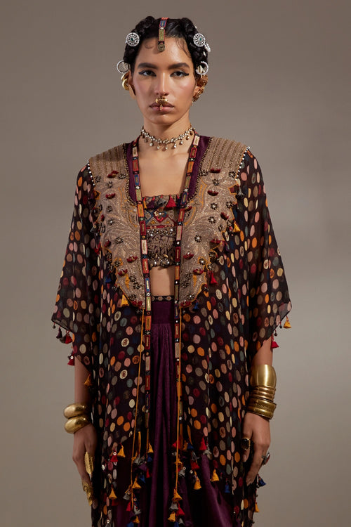 Jamuni Anka Veni Dupatta Jacket Feative Set