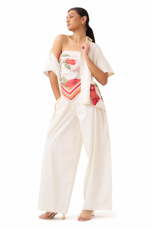 Poppy Ecru Pant