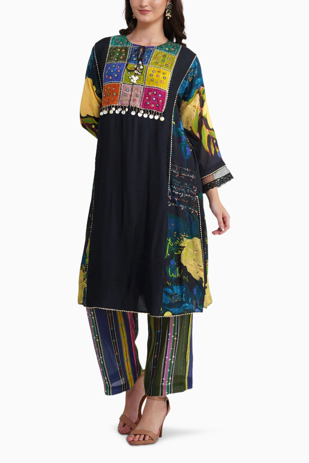 Banjara Bloom Kalidar Kurta Set