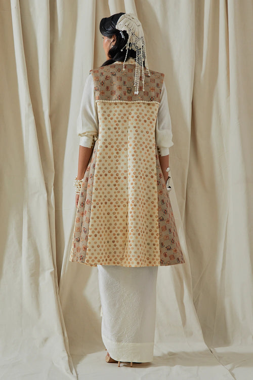 Ecru Kora Hina Trench Coat