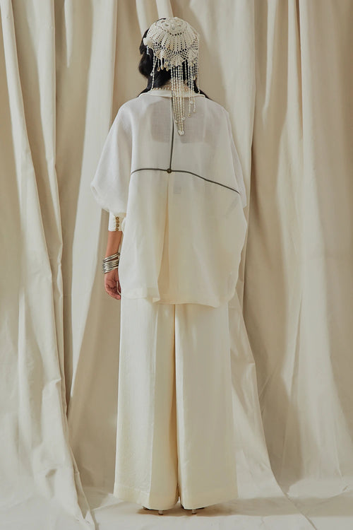 Mogra Kora Mandala Shirt With Trousers