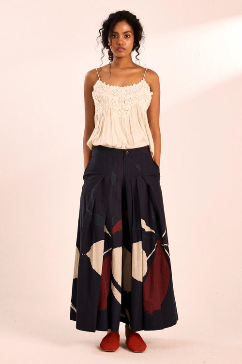 Aba Pleated Pants