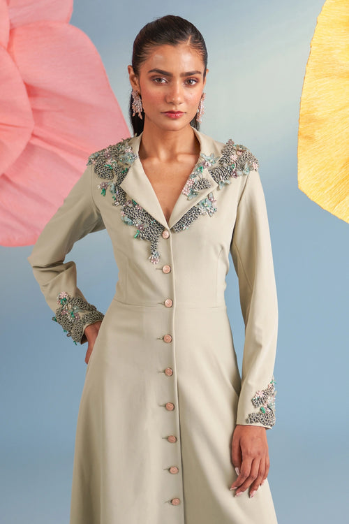 Almond Audrey Dress