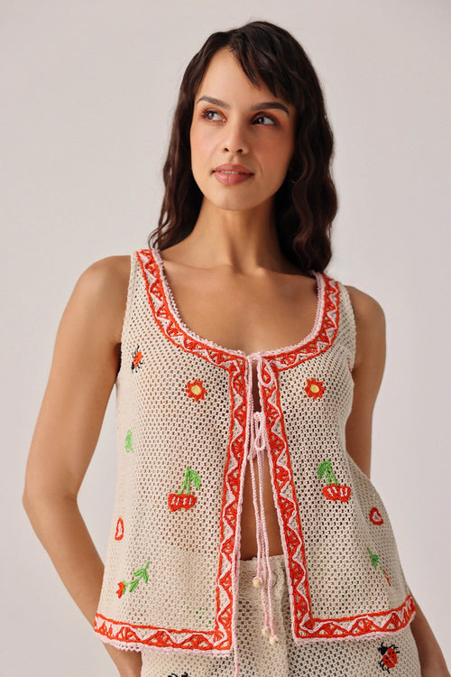 Ecru Isles Ziva Vest