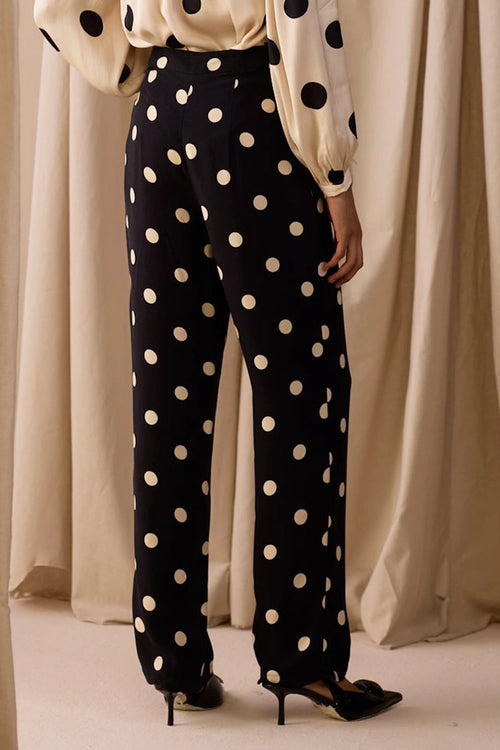 Glam Polka Dot Trouser