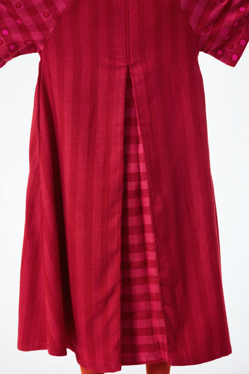 Red Rani Spinner's Dress