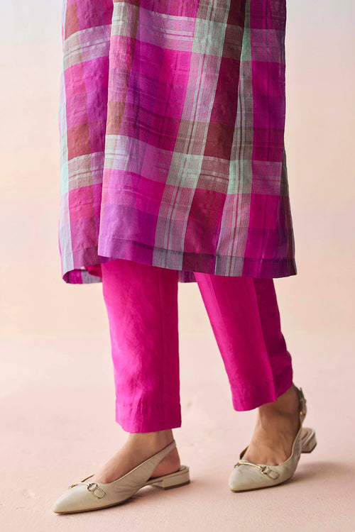 Rooted Pink Kurta Set
