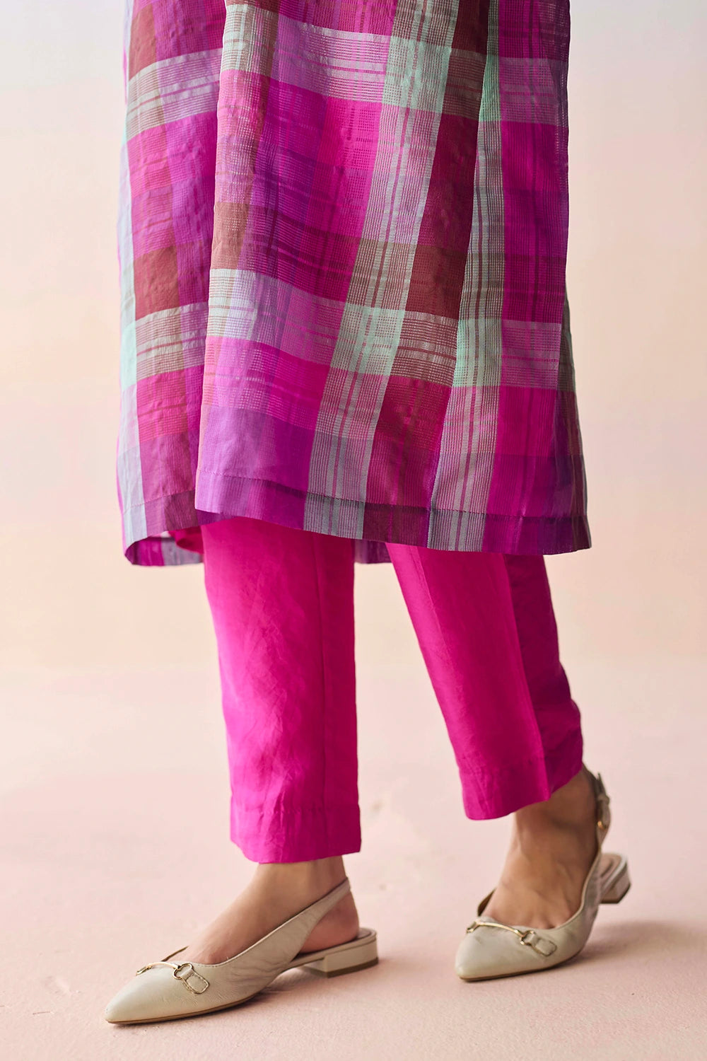 Rooted Pink Kurta Set