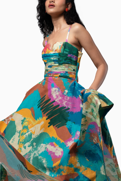 Bay Asymmetrical Maxi