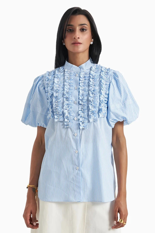 Cloudline Ruffle Shirt