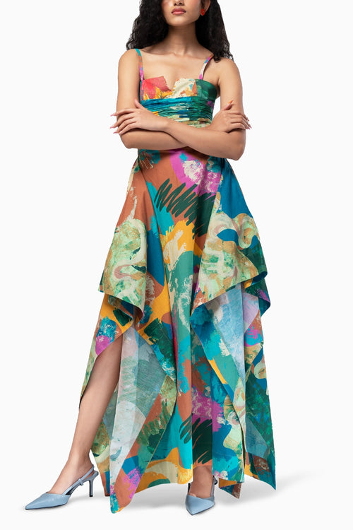 Bay Asymmetrical Maxi