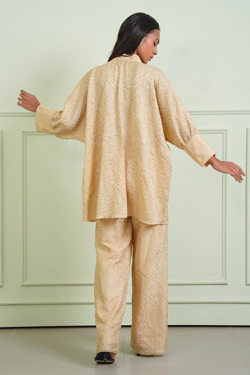 Golden Crush Bandhani Pants