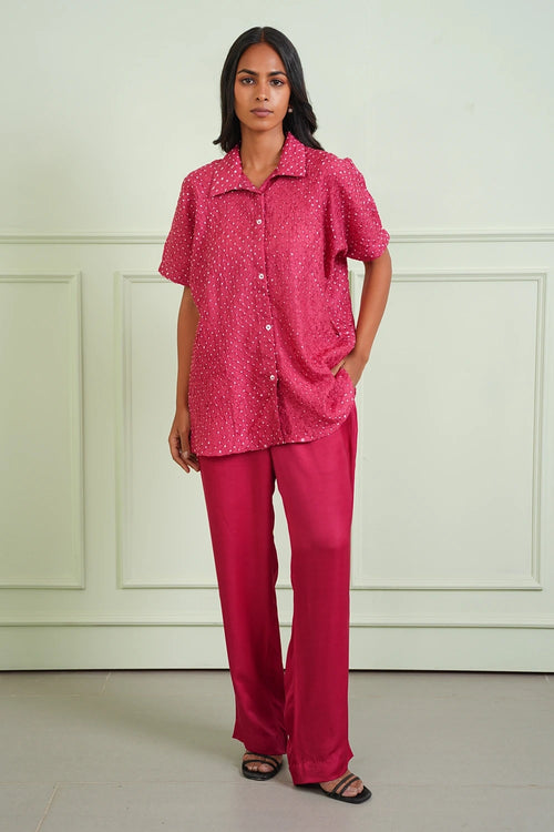 Rani Pink Straight Pants
