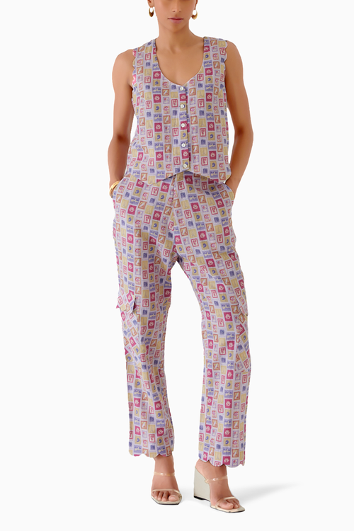 Riviera Waistcoat Coord Set