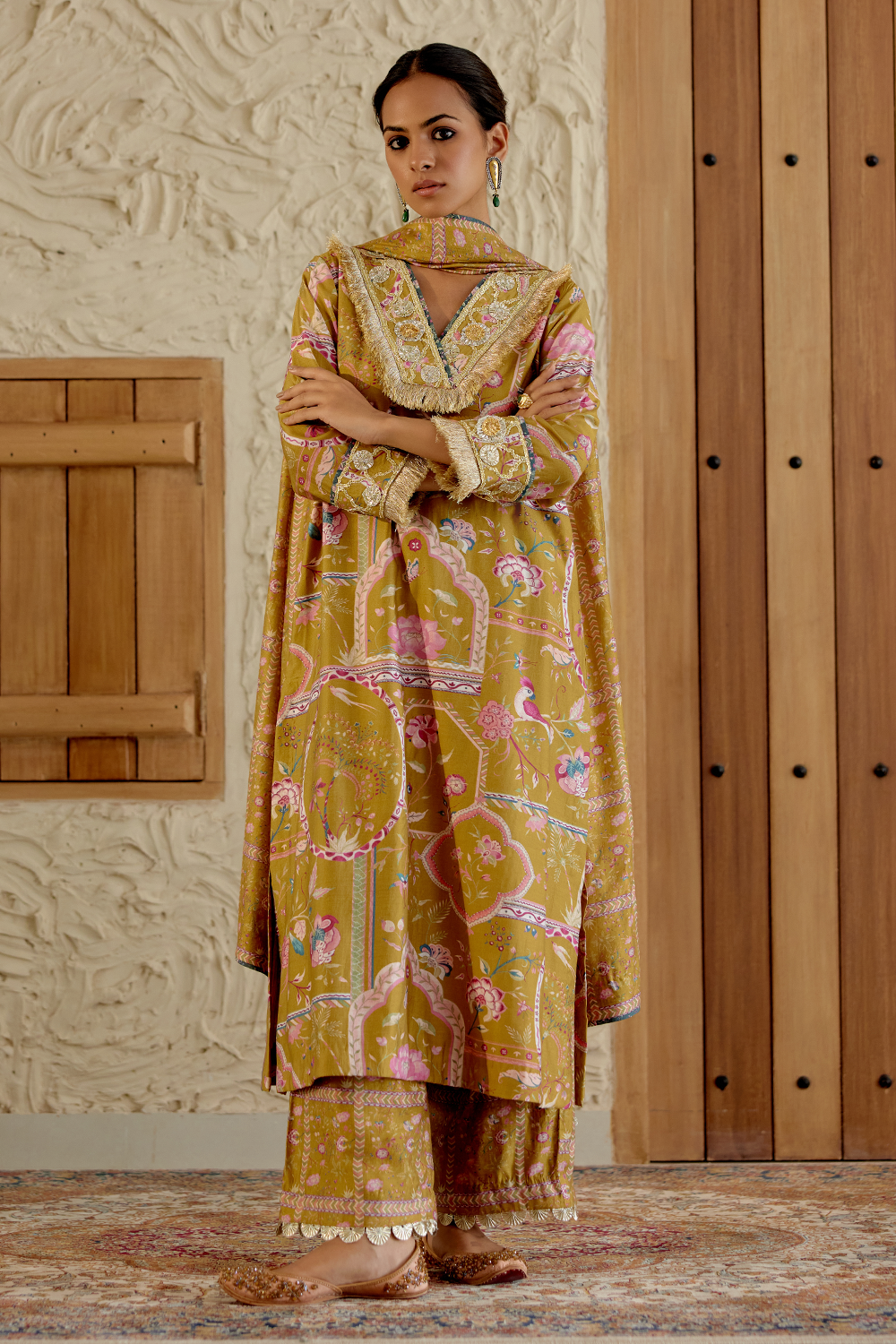 Surabhi Sarson Kurta Set