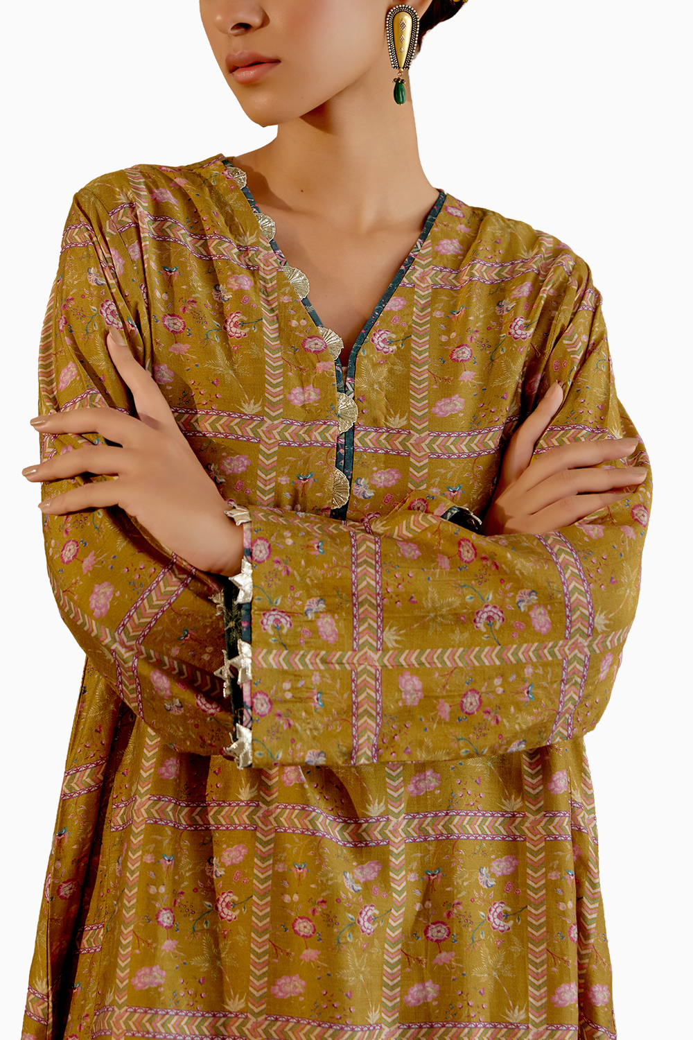 Amrita Sarson Kurta Set