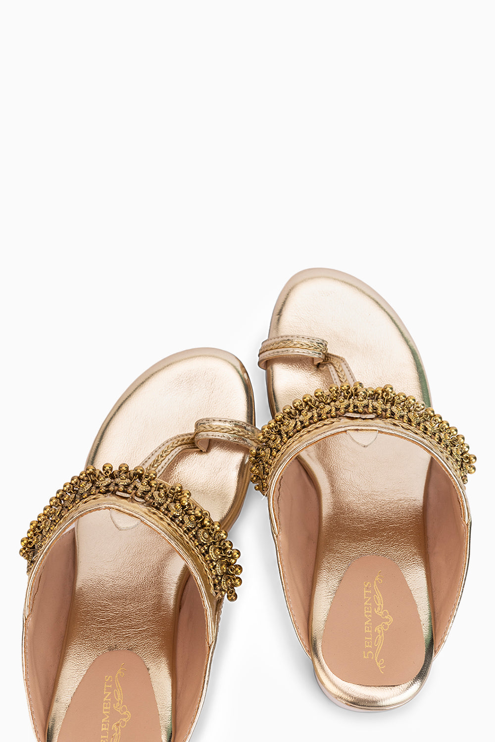 Anika Gold Wedges