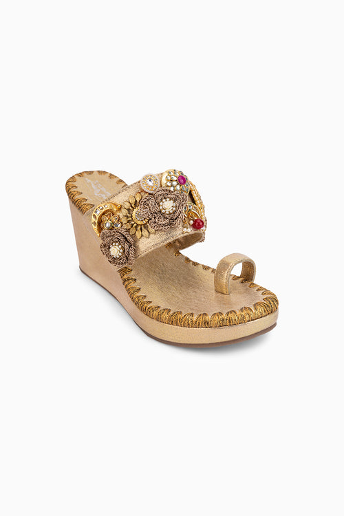 Kimaya Gold Wedges