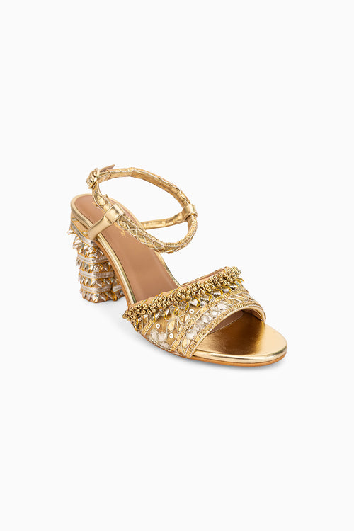 Gold Jasmine Heel