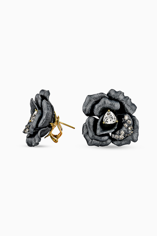 Vintage Rose Garden Earrings