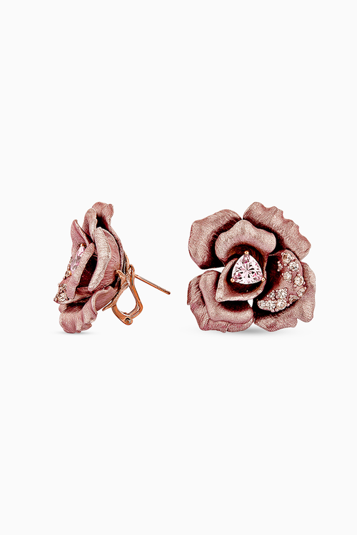 Vintage Rose Garden Earrings