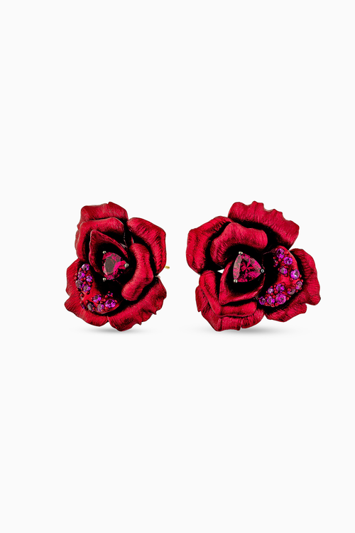 Vintage Rose Garden Earrings