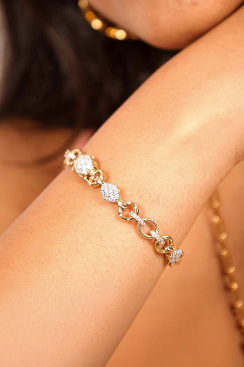 Luxe Link Charm Bracelet