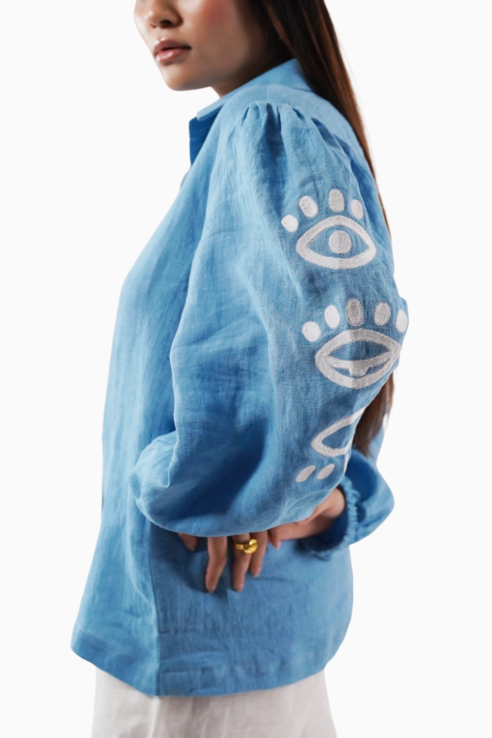 Blue Evil Eye Co-Ord Set