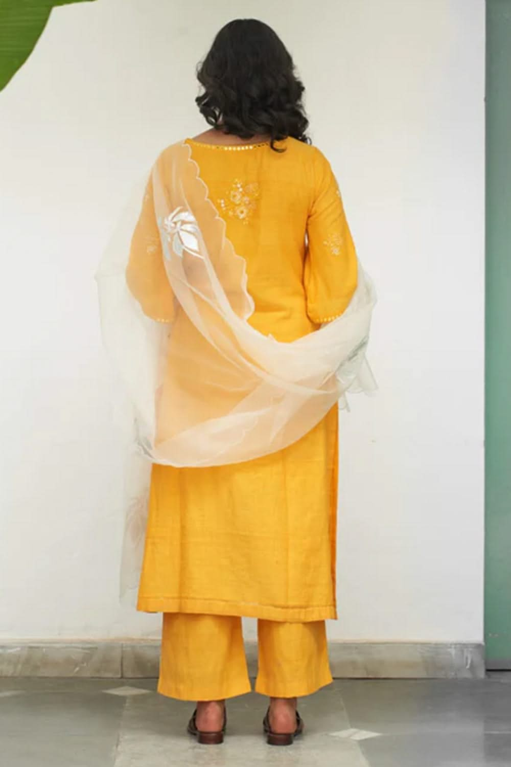 Gul Genda Yellow Kurta Set