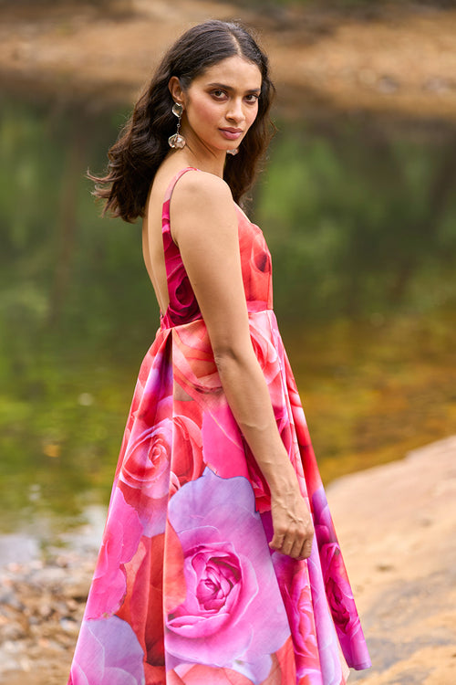 Floral Flare Dress