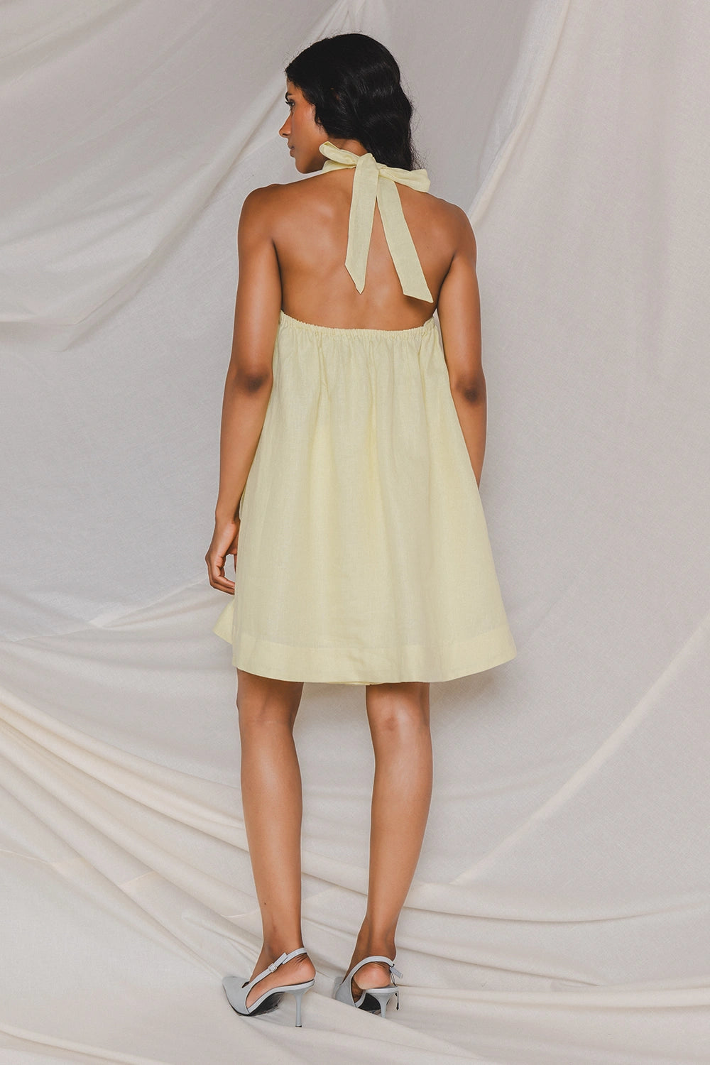 Amber Yellow Halter Top
