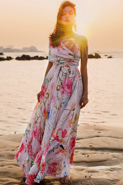 Ethereal Rose Dress